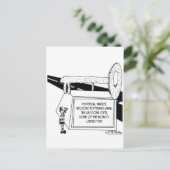 's Werelds grootste woordvoerder Briefkaart (Staand voorkant)