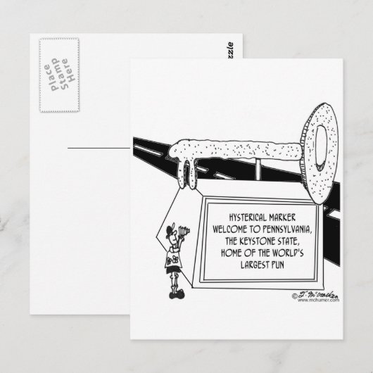 's Werelds grootste woordvoerder Briefkaart (Voorkant / Achterkant)