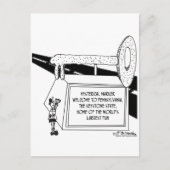 's Werelds grootste woordvoerder Briefkaart (Voorkant)