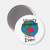 's Werelds grootste YaYa-hart Magneet (Voorkant / Achterkant)