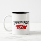 's Werelds grootste zachte lak Tweekleurige Koffiemok (Links)