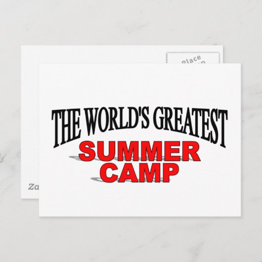 's Werelds grootste zomerkamp Briefkaart (Voorkant / Achterkant)