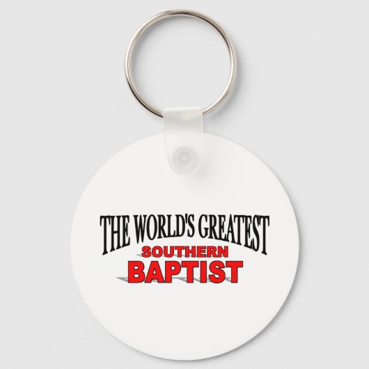 's Werelds grootste Zuidelijke Baptist Sleutelhanger (Voorkant)