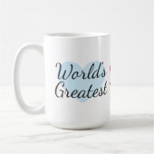 's Werelds grootste zus (15 oz) Koffie Mok (Links)
