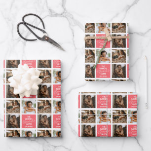 's Werelds grootste zuster Foto Collage Inpakpapier Vel