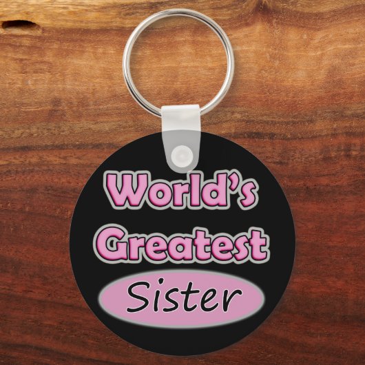 's Werelds grootste zuster Sleutelhanger (Voorkant)