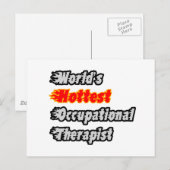 's Werelds Heetste Beroepstherapeut Briefkaart (Voorkant / Achterkant)