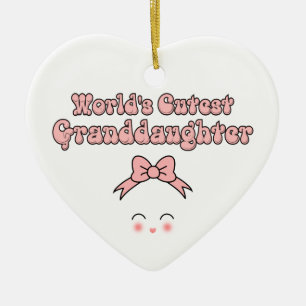 's Werelds kleindochter Keramisch Ornament