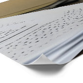 's Werelds kleinste CEO, schattige grappige teckel Poster (Hoek)