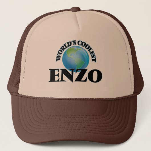's Werelds koelste Enzo Trucker Pet (Voorkant)