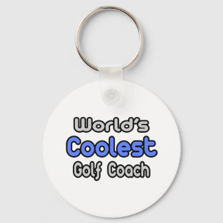 's Werelds koelste Golfcoach Sleutelhanger