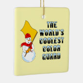 's Werelds koelste kleurengids keramische siersoor Keramisch Ornament (Rechts)