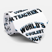 's Werelds koelste leraar Stropdas (Opgerold)