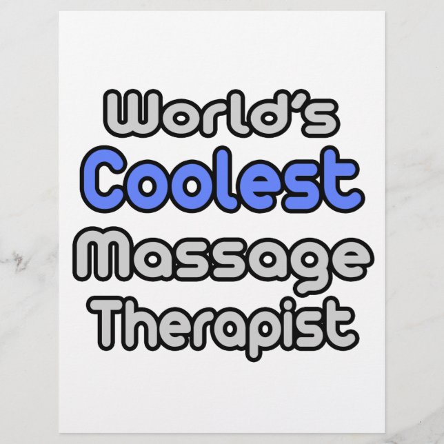 's Werelds koelste massagetherapeut (Voorkant)