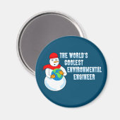 's Werelds koelste milieuingenieur Magneet (Voorkant / Achterkant)