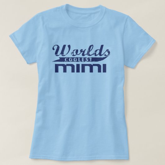 's Werelds koelste Mimi T-shirt (Design voorkant)
