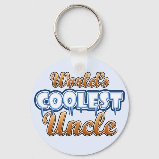 's Werelds koelste oom Sleutelhanger (Voorkant)