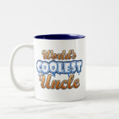 's Werelds koelste oom Tweekleurige Koffiemok (Links)