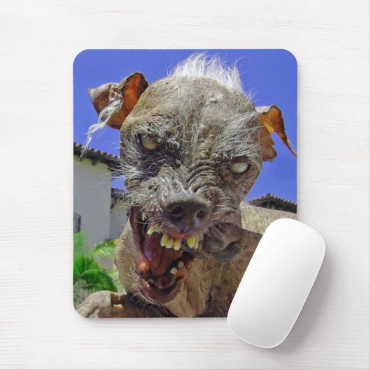 's Werelds lelijkste hond Muismat (Met muis)