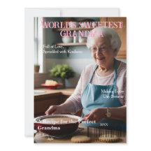 'S Werelds liefste oma' Magazine Hoesje kaart