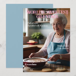 'S Werelds liefste oma' Magazine Hoesje kaart
