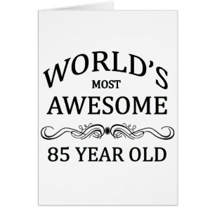 's Werelds meest 85-jarige