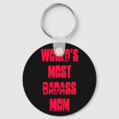 's Werelds meest baasmam Sleutelhanger (Voorkant)