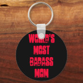 's Werelds meest baasmam Sleutelhanger (Voorkant)