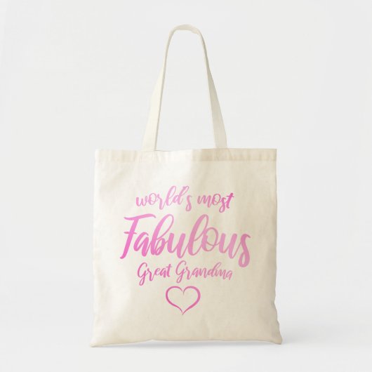 's Werelds meest fantastische grootmoeder Tote Bag (Voorkant)