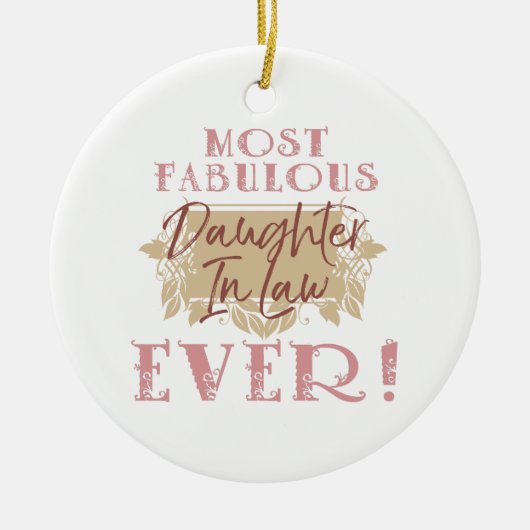 's Werelds meest fantastische schoonmaakster Keramisch Ornament (Voorkant)