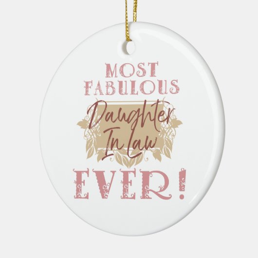 's Werelds meest fantastische schoonmaakster Keramisch Ornament (Links)