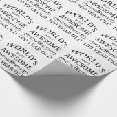 's Werelds meest Geweldige 100-jarige Cadeaupapier (Hoek)