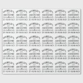 's Werelds meest Geweldige 25-jarige Cadeaupapier (Vlak)