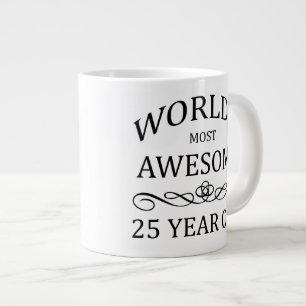 's Werelds meest Geweldige 25-jarige Grote Koffiekop