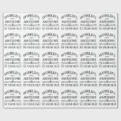's Werelds meest Geweldige 55-jarige Cadeaupapier (Vlak)