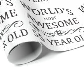 's Werelds meest Geweldige 55-jarige Cadeaupapier (Rol Hoek)