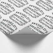 's Werelds meest Geweldige 55-jarige Cadeaupapier (Hoek)