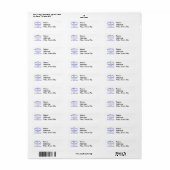 's Werelds meest Geweldige 70-jarige Etiket (Full Sheet)