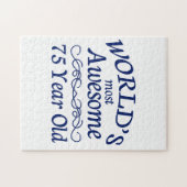 's Werelds meest Geweldige 75-jarige Legpuzzel (Horizontaal)