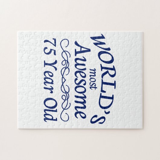 's Werelds meest Geweldige 75-jarige Legpuzzel (Horizontaal)