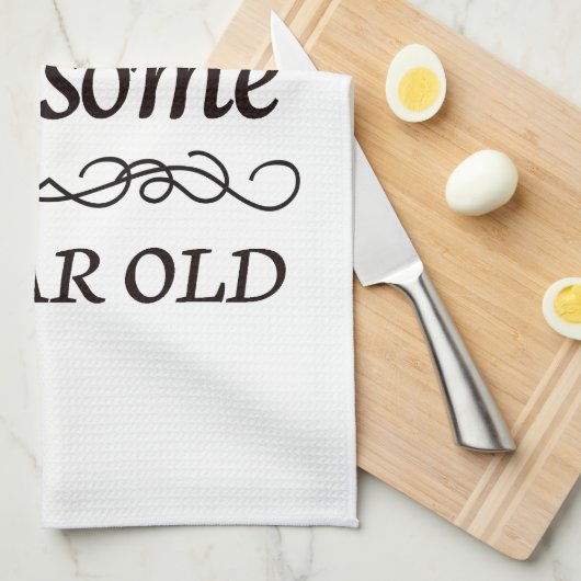 's Werelds meest Geweldige 90-jarige Theedoek (Quarter Fold)