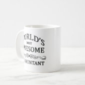 's Werelds meest Geweldige accountant Koffiemok (Voorkant links)