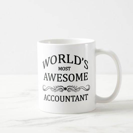 's Werelds meest Geweldige accountant Koffiemok (Rechts)
