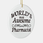 's Werelds meest Geweldige apotheker Keramisch Ornament (Rechts)
