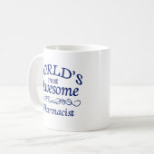 's Werelds meest Geweldige apotheker Koffiemok (Voorkant links)