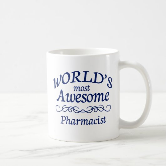 's Werelds meest Geweldige apotheker Koffiemok (Rechts)
