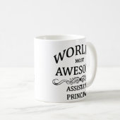 's Werelds meest Geweldige assistent-hoofd Koffiemok (Voorkant rechts)