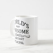 's Werelds meest Geweldige assistent-hoofd Koffiemok (Voorkant links)