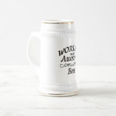 's Werelds meest Geweldige baas Bierpul (Voorkant links)