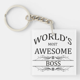 's Werelds meest Geweldige baas Sleutelhanger